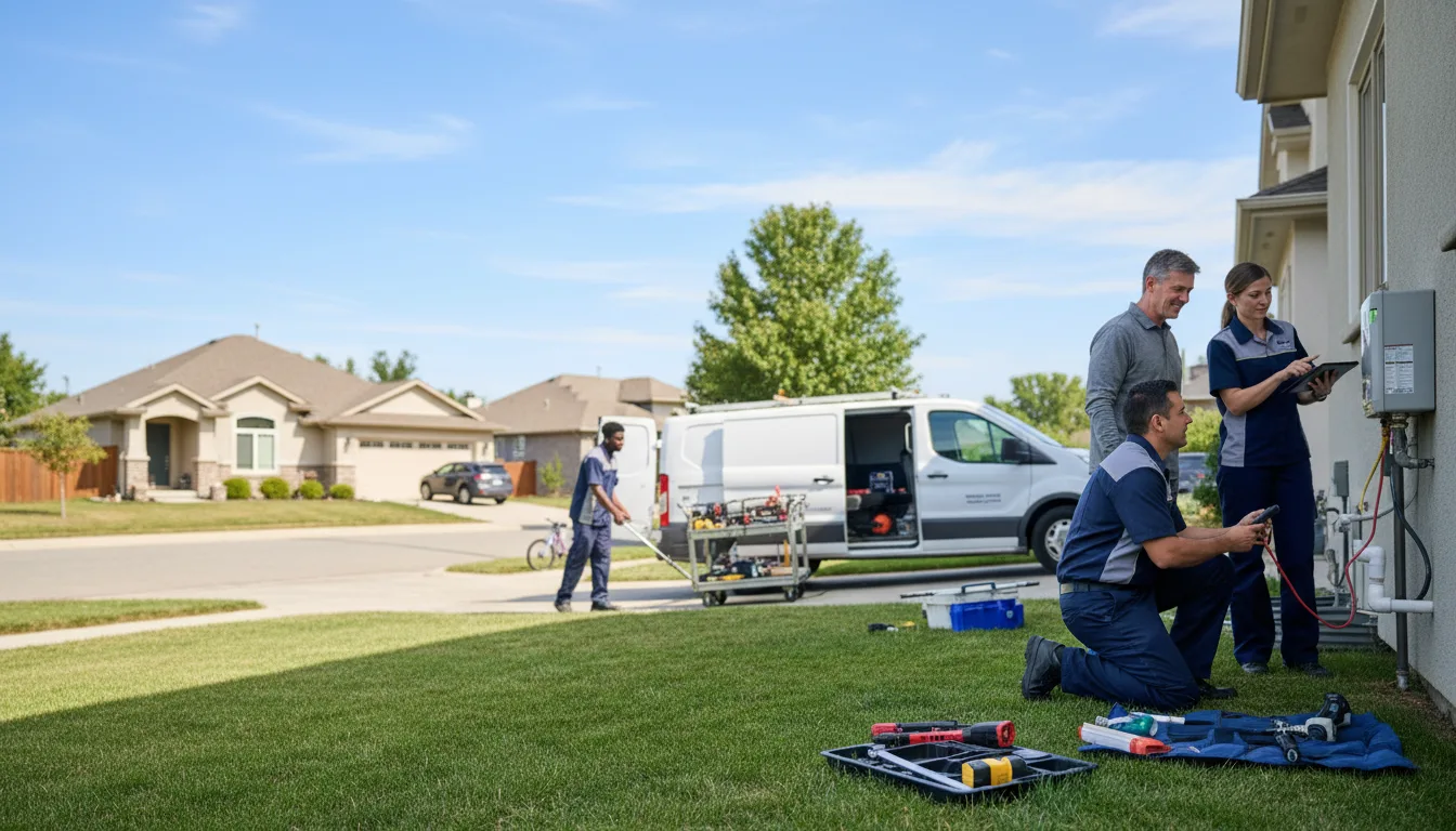 Tankless water heater service in Edon, OH